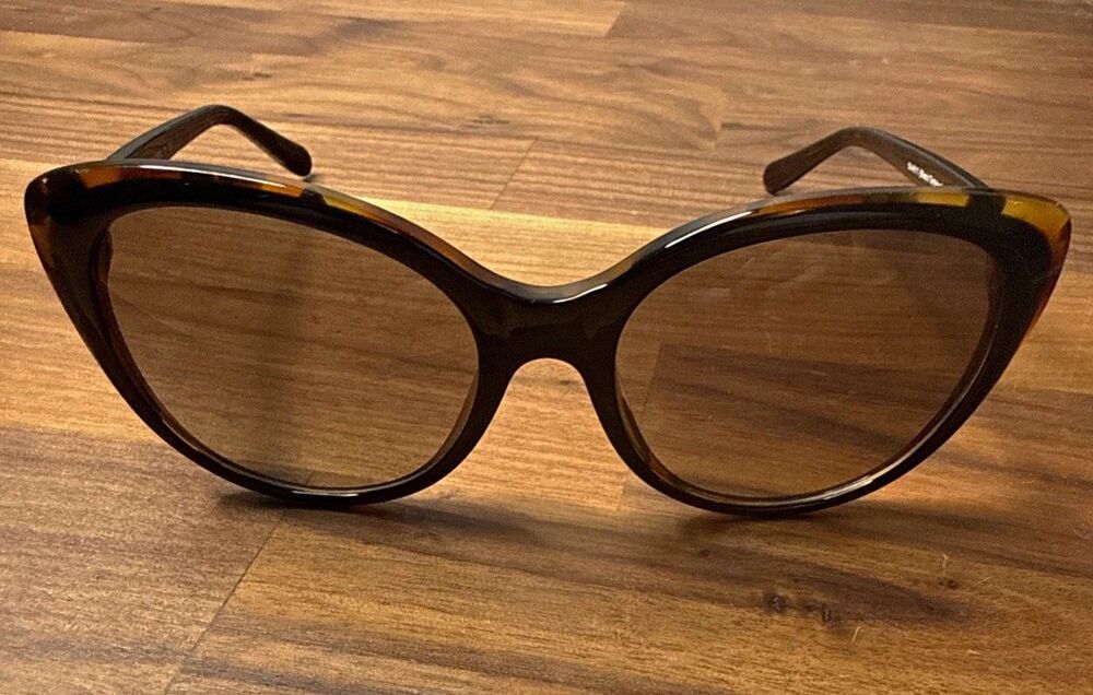 Coach Women's HC8260F 544611 Black/Tortoise Cat Eye Frames Only 55-18-140 W/Case